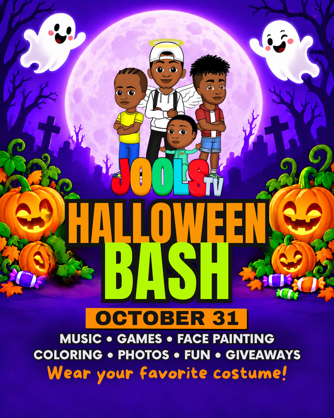 Jools TV Halloween Bash