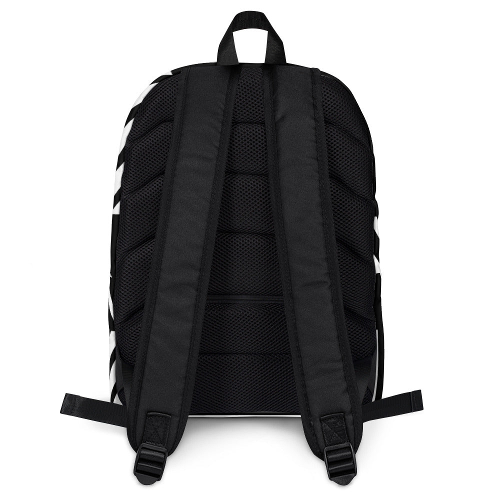 Limited Edition Striped Graphic Backpack