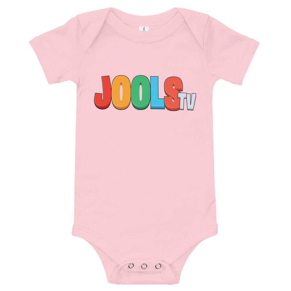 Baby Short Sleeve Logo Onesie