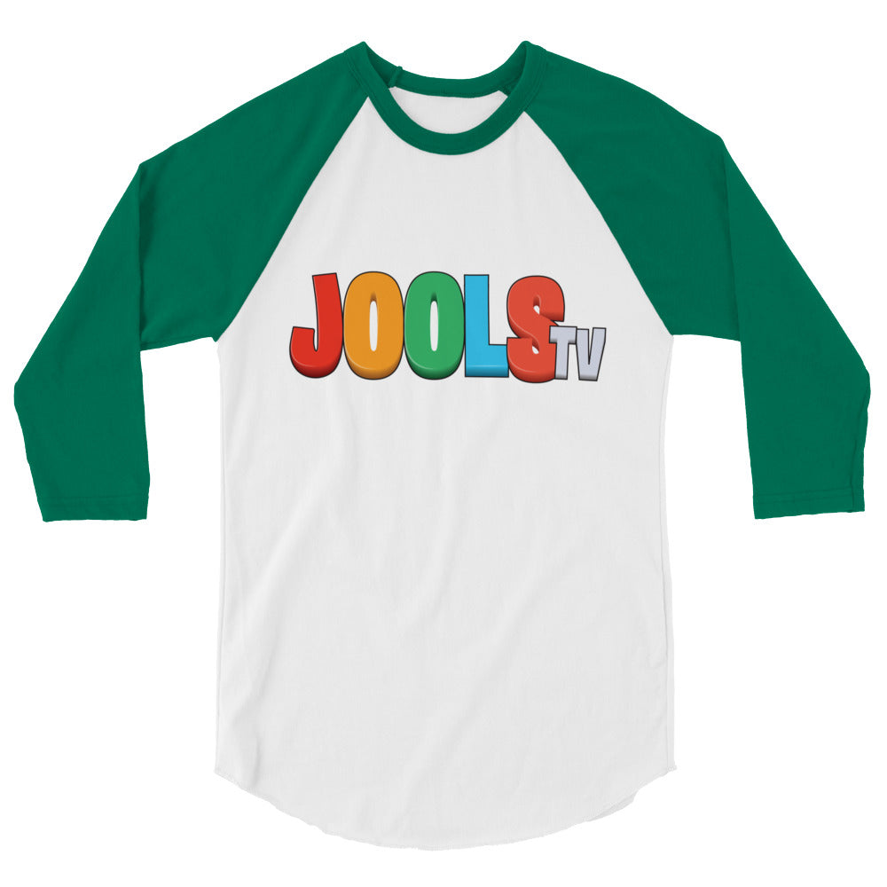 Adult 3/4 Sleeve Logo Raglan Shirt