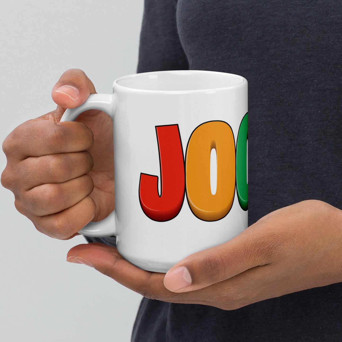 White Glossy Logo Mug